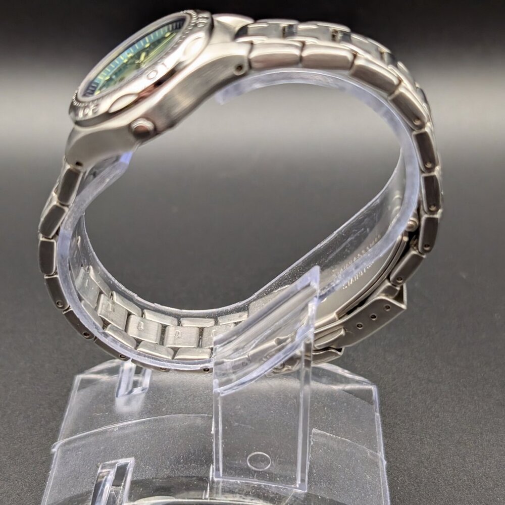 Fossil Blue AM-3457 Stainless Steel Watch 7" Band - Picture 4 of 6